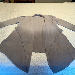 Barefoot Dreams Bamboo Chic Lite 1X Gram Ombré Open Front Cardigan